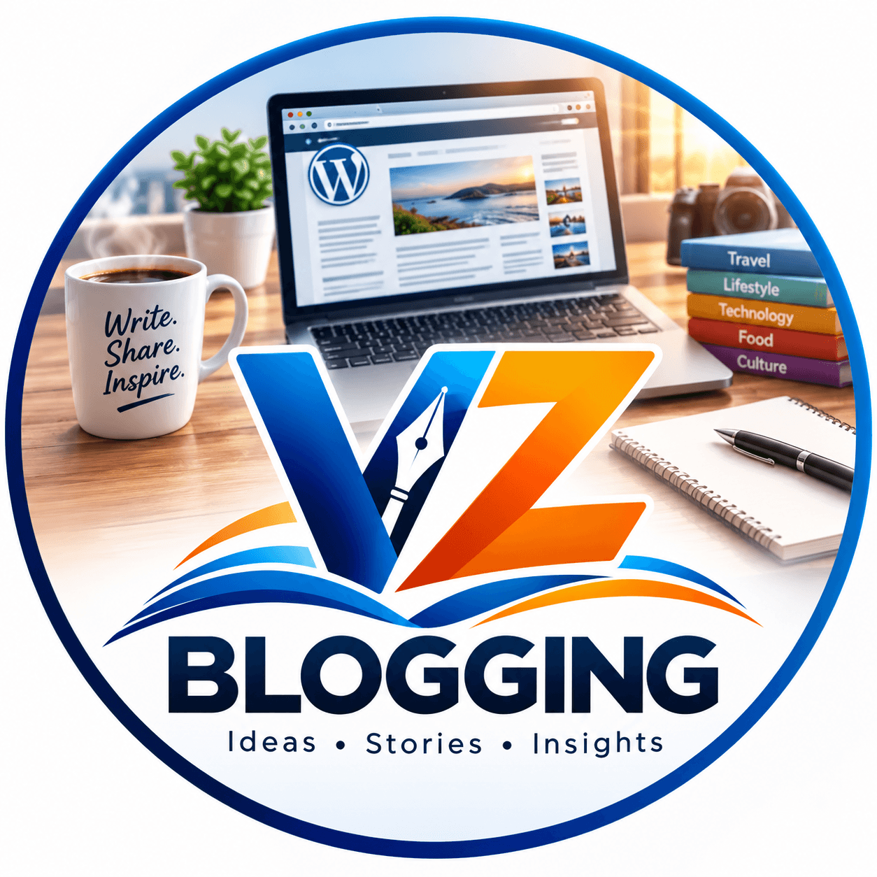site logo